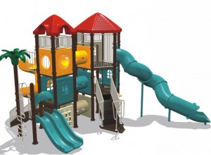 Игровая площадка для детей Трехэтажный дом