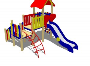 Оборудование детских площадок Умный домик